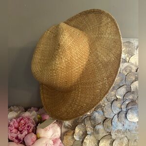 Will and Bear Jude Sand Raffia Straw Hat Unisex NWT
